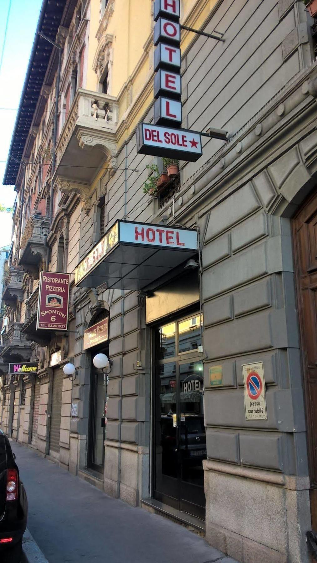 Hotel Del Sole Мілан Екстер'єр фото